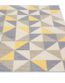 Синтетичний килим Funky Top Super Trojkaty Szary - высокое качество по лучшей цене в Украине.